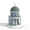 建筑-建筑-古建筑-VR/AR模型-3D城