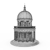 建筑-建筑-古建筑-VR/AR模型-3D城