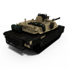 M1A2 Abrams with interior-汽车-军事汽车-VR/AR模型-3D城