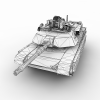M1A2 Abrams with interior-汽车-军事汽车-VR/AR模型-3D城