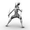 TERA-角色人体-角色-VR/AR模型-3D城