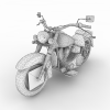 哈雷戴维森-汽车-摩托车-VR/AR模型-3D城