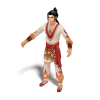 明教骑乘弟子-角色人体-角色-VR/AR模型-3D城