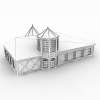 庄园-建筑-住宅-VR/AR模型-3D城