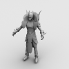 明教高级骑乘弟子-角色人体-角色-VR/AR模型-3D城