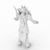 明教高级骑乘弟子-角色人体-角色-VR/AR模型-3D城