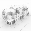 欧式别墅-建筑-住宅-VR/AR模型-3D城