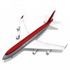 波音747客机-飞机-客机-VR/AR模型-3D城
