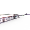 大门及周边-建筑-厂房-VR/AR模型-3D城