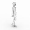 街舞区MM-角色人体-女人-VR/AR模型-3D城