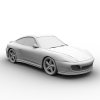 保时捷996-汽车-VR/AR模型-3D城