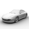 保时捷996-汽车-VR/AR模型-3D城