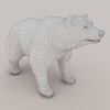野熊-动植物-哺乳动物-VR/AR模型-3D城