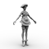 TERA-角色人体-角色-VR/AR模型-3D城