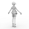 TERA-角色人体-角色-VR/AR模型-3D城