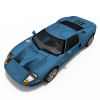 Ford GT40跑车-汽车-家用汽车-VR/AR模型-3D城