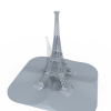 艾弗尔铁塔-建筑-办公-VR/AR模型-3D城