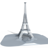 艾弗尔铁塔-建筑-办公-VR/AR模型-3D城