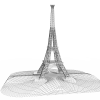 艾弗尔铁塔-建筑-办公-VR/AR模型-3D城