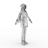美女-角色人体-角色-VR/AR模型-3D城