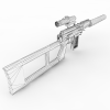 VSV狙击枪-VR/AR模型-3D城