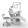 牙医诊疗椅-科技-医疗设备-VR/AR模型-3D城