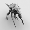 异形皇后-角色人体-角色-VR/AR模型-3D城