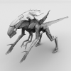 异形皇后-角色人体-角色-VR/AR模型-3D城