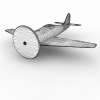 Focke Wulf FW 190-飞机-军事飞机-VR/AR模型-3D城