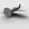 Focke Wulf FW 190-飞机-军事飞机-VR/AR模型-3D城