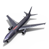 美国航空客机-飞机-客机-VR/AR模型-3D城