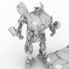 变形金刚-角色人体-角色-VR/AR模型-3D城