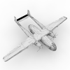 战机-飞机-军事飞机-VR/AR模型-3D城