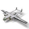 战机-飞机-军事飞机-VR/AR模型-3D城