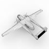战机-飞机-军事飞机-VR/AR模型-3D城