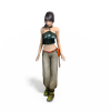 街舞区MM-角色人体-女人-VR/AR模型-3D城