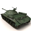 IS-3重型坦克-汽车-军事汽车-VR/AR模型-3D城