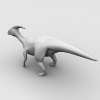 副栉龙-动植物-古生物-VR/AR模型-3D城
