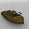 运输军舰-船舶-军事船舶-VR/AR模型-3D城