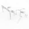 路标-建筑-科幻-VR/AR模型-3D城