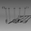 挂钩架-科技-工具-VR/AR模型-3D城