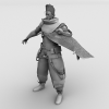 卓越之剑 佣兵老大_杰拉德-角色人体-角色-VR/AR模型-3D城