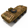 BTR-70装甲车-汽车-军事汽车-VR/AR模型-3D城
