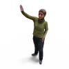 人物-角色人体-女人-VR/AR模型-3D城