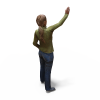 人物-角色人体-女人-VR/AR模型-3D城