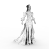 古代美女-角色人体-角色-VR/AR模型-3D城
