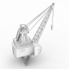 Harbor Crane-科技-机器设备-VR/AR模型-3D城