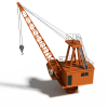 Harbor Crane-科技-机器设备-VR/AR模型-3D城