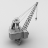 Harbor Crane-科技-机器设备-VR/AR模型-3D城