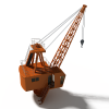 Harbor Crane-科技-机器设备-VR/AR模型-3D城